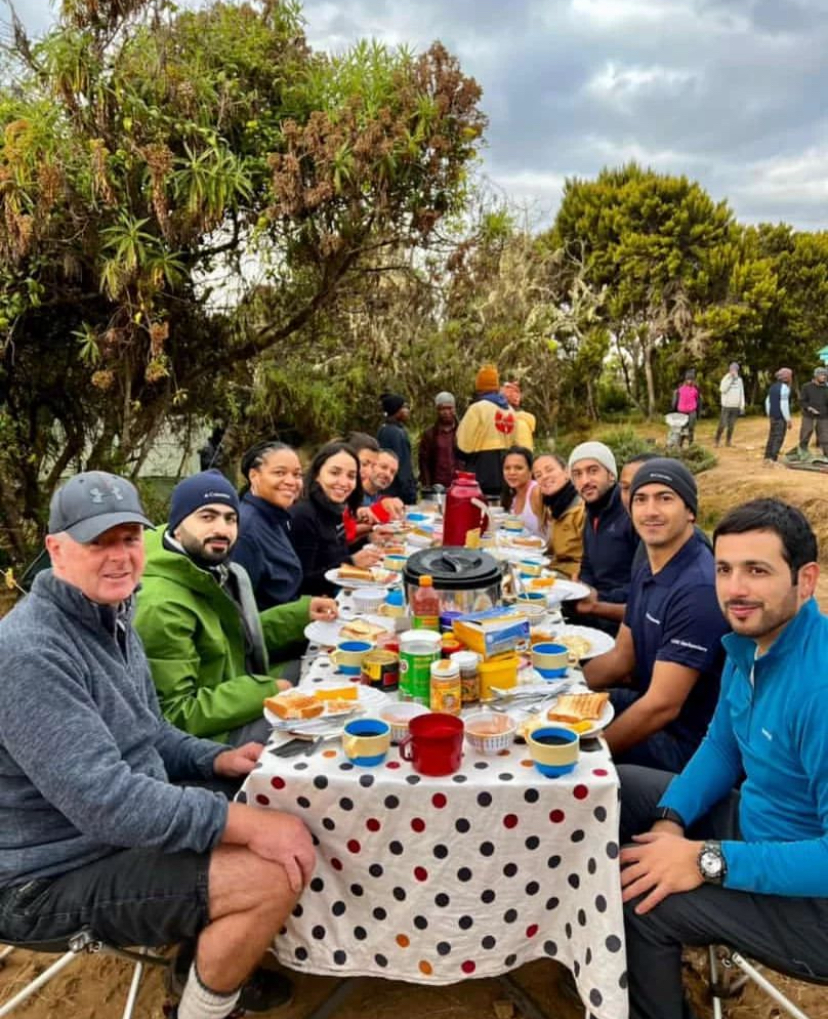 Marangu Route climbing with gourmet meals and top-notch Services